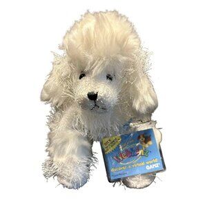 Ganz Webkinz White Poodle Dog Puppy Plush Stuffed Animal Sealed Code Tag NEW